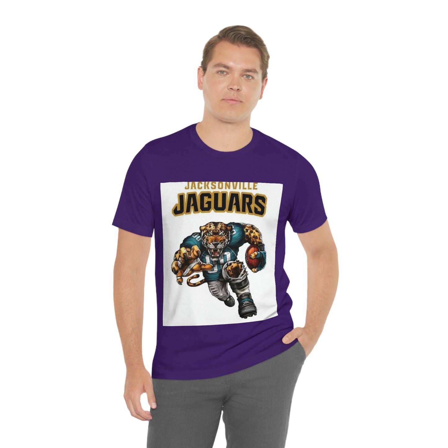 Jacksonville Florida Football Sports Team Jersey Short Sleeve Tee