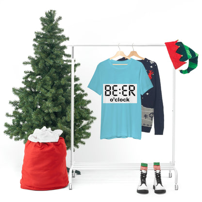 Beer O' Clock, , Unisex Jersey Short Sleeve Tee