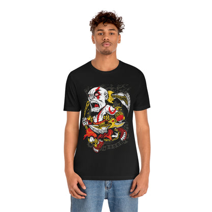 Samurai Warrior, Unisex Jersey Short Sleeve Tee