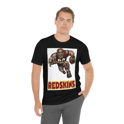 Redskins Football Sports Team Jersey Short Sleeve Tee