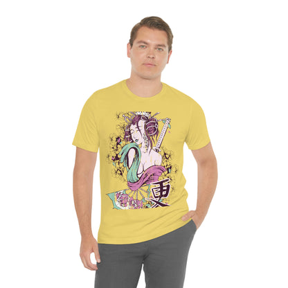 Geisha Girl, Unisex Jersey Short Sleeve Tee