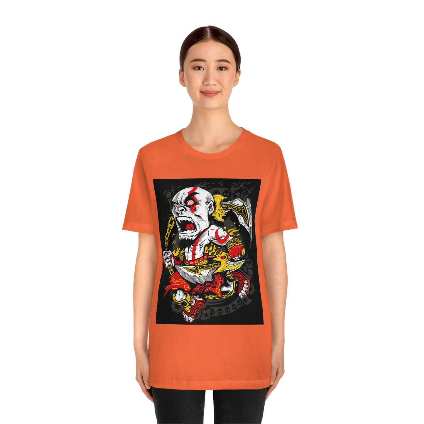 Samurai Warrior, Unisex Jersey Short Sleeve Tee