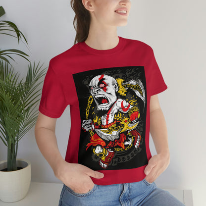 Samurai Warrior, Unisex Jersey Short Sleeve Tee