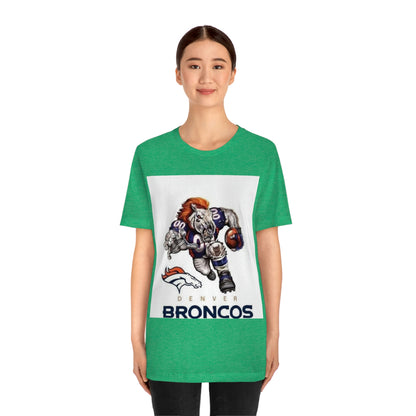 Denver Colorado Football Sports Team Unisex Jersey Short Sleeve Tee