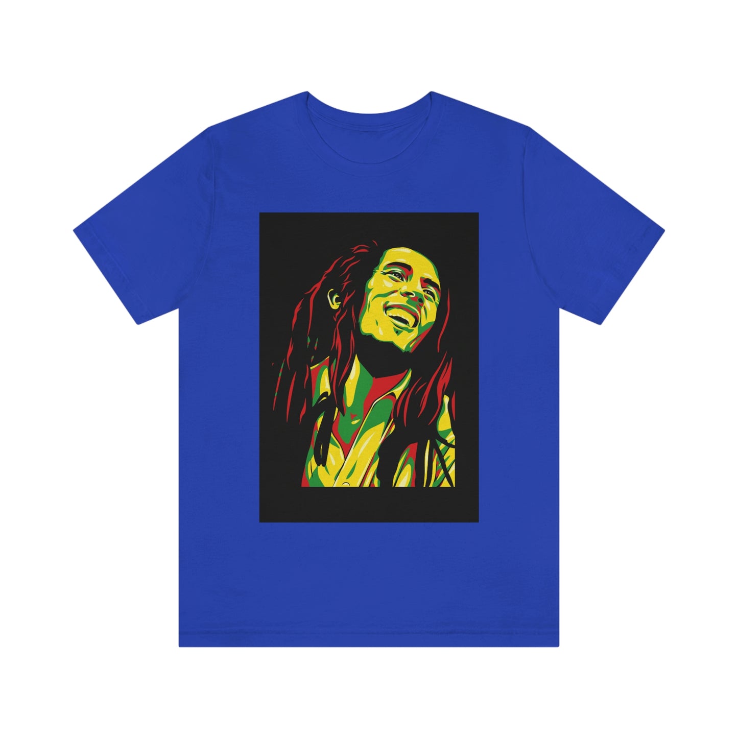 Raggae Music Legend , Unisex Jersey Short Sleeve Tee