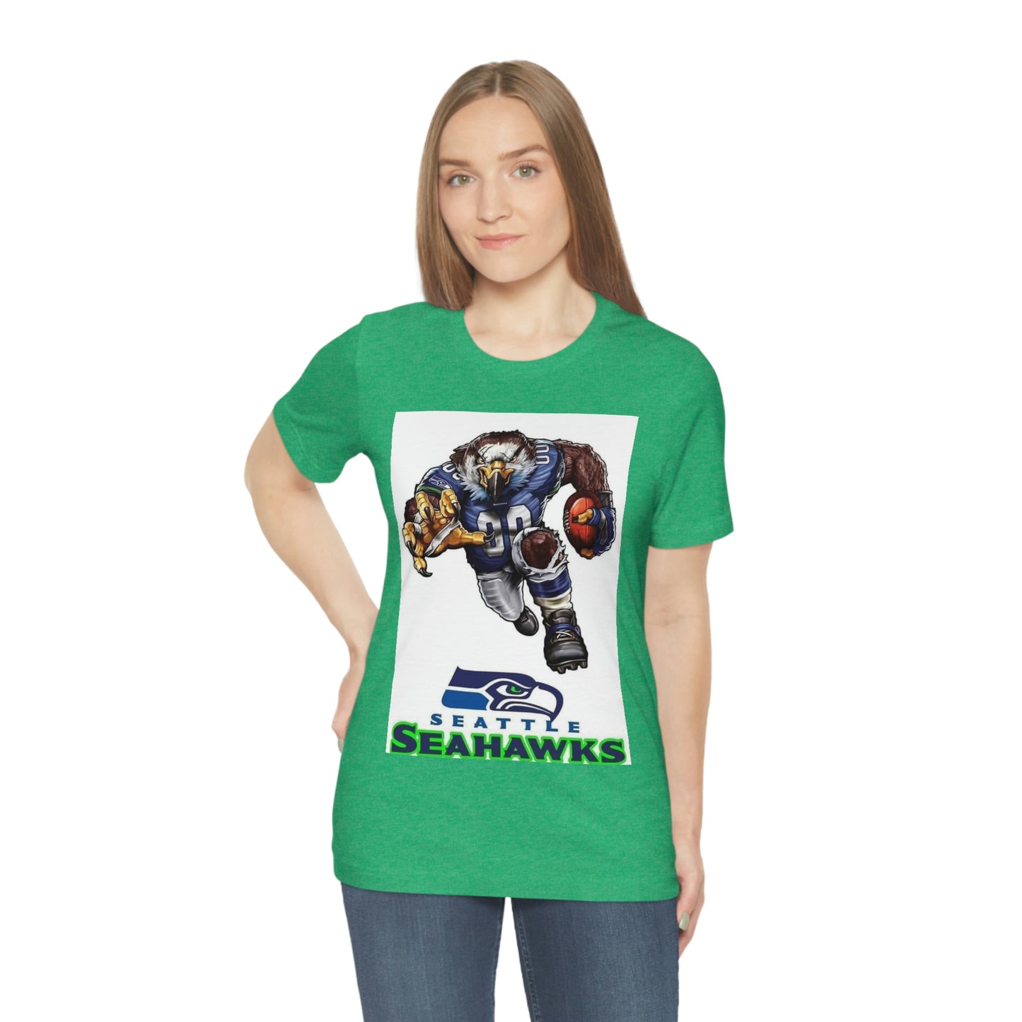 Seattle Football Sports Team Jersey Short Sleeve Tee