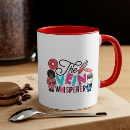 Nurse, Rn, Female, The Vein Whisperer, Coffee Mug, 11oz