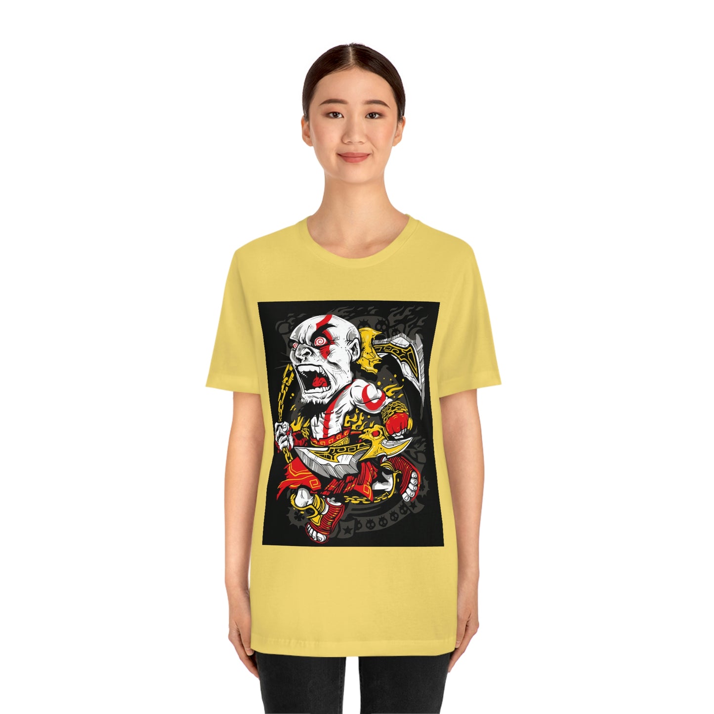 Samurai Warrior, Unisex Jersey Short Sleeve Tee