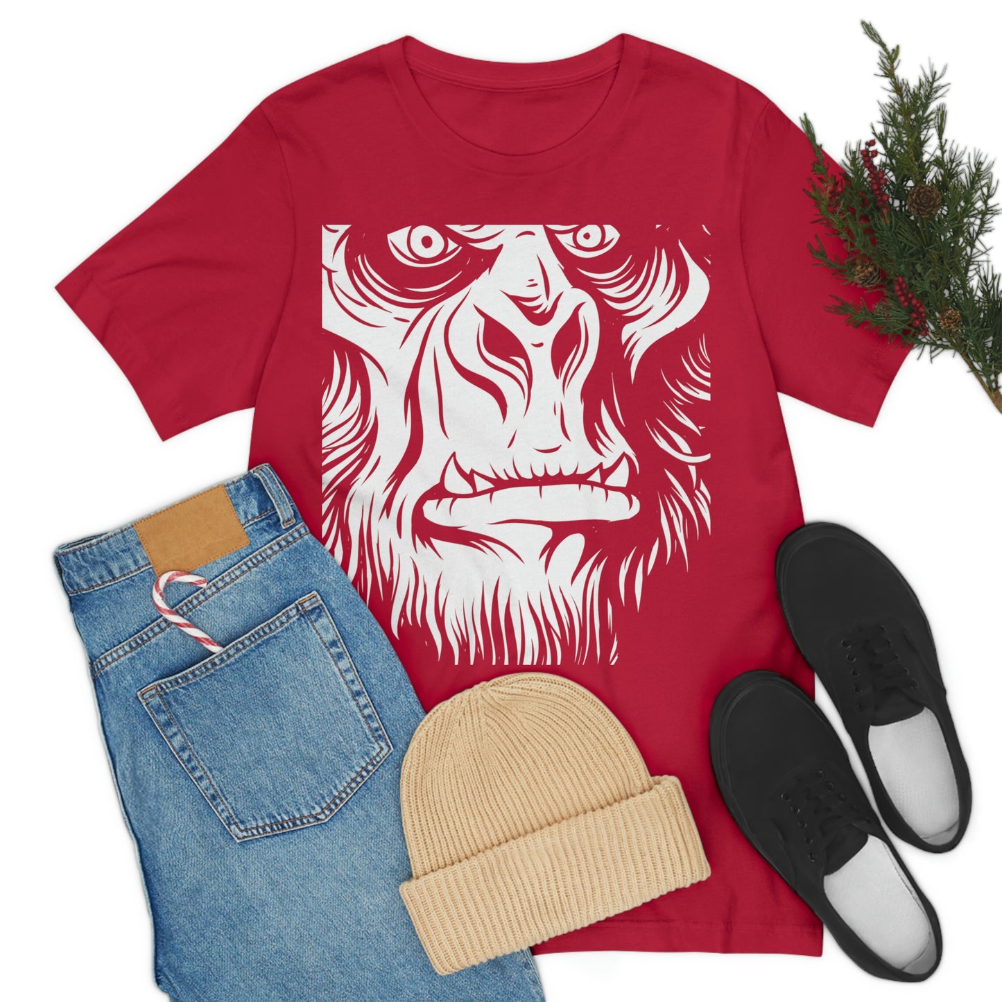 Sasquatch, Unisex Jersey Short Sleeve Tee