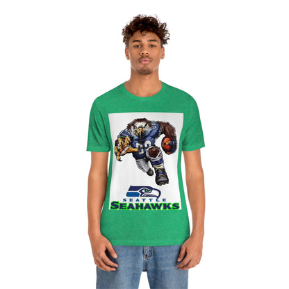 Seattle Football Sports Team Jersey Short Sleeve Tee