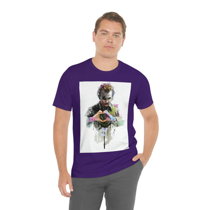 Man Who Stole Our Hearts, Joker Unisex Jersey Short Sleeve Tee