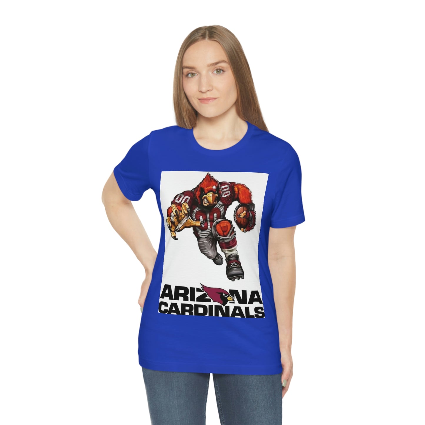 Arizona Football Sports Team Unisex Jersey Short Sleeve Tee