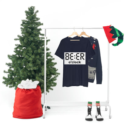 Beer O' Clock, , Unisex Jersey Short Sleeve Tee