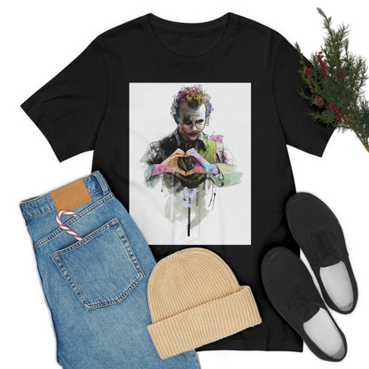 Man Who Stole Our Hearts, Joker Unisex Jersey Short Sleeve Tee