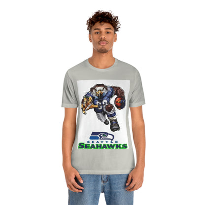 Seattle Football Sports Team Jersey Short Sleeve Tee