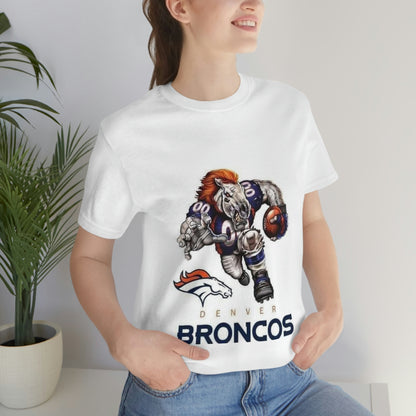 Denver Colorado Football Sports Team Unisex Jersey Short Sleeve Tee