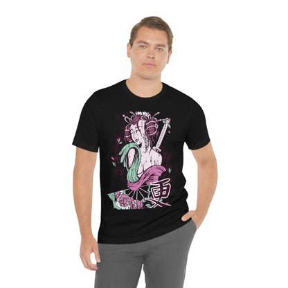 Geisha Girl, Unisex Jersey Short Sleeve Tee