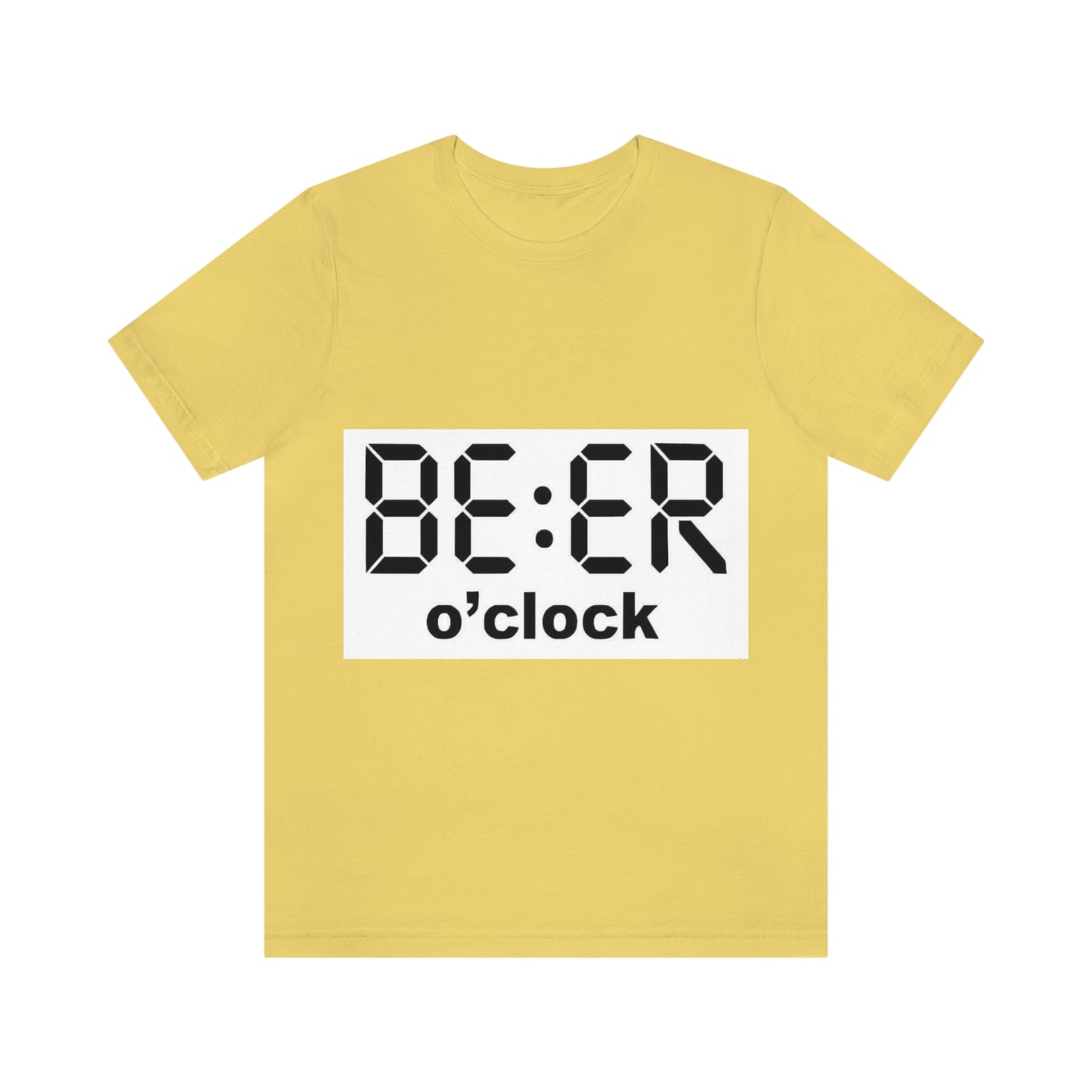 Beer O' Clock, , Unisex Jersey Short Sleeve Tee