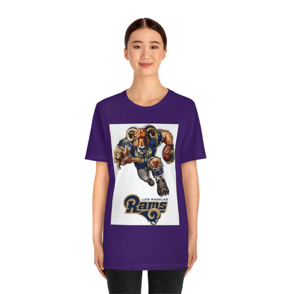 Los Angeles Football Sports Team Jersey Short Sleeve Tee