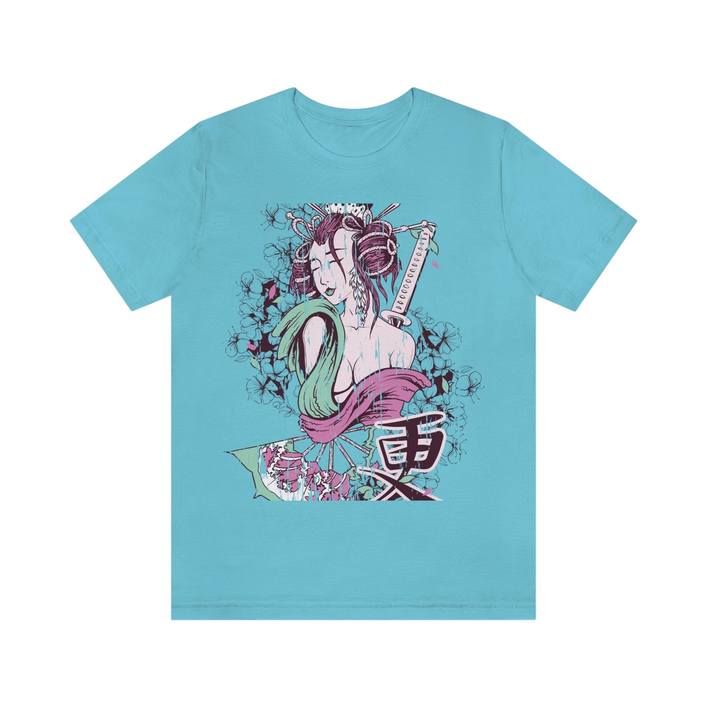 Geisha Girl, Unisex Jersey Short Sleeve Tee