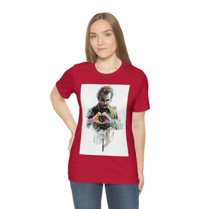 Man Who Stole Our Hearts, Joker Unisex Jersey Short Sleeve Tee