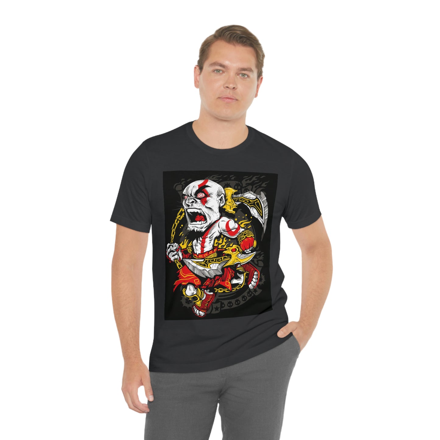 Samurai Warrior, Unisex Jersey Short Sleeve Tee