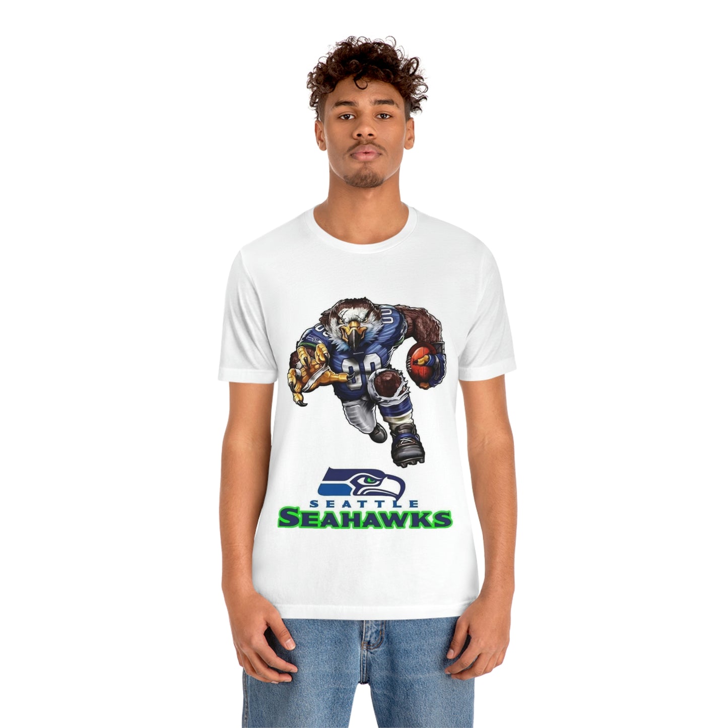 Seattle Football Sports Team Jersey Short Sleeve Tee