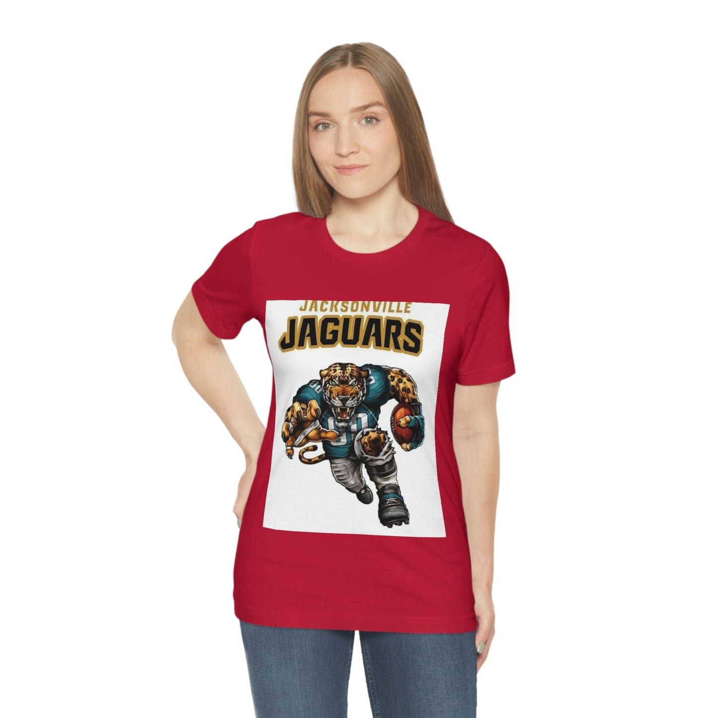 Jacksonville Florida Football Sports Team Jersey Short Sleeve Tee