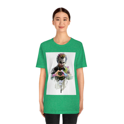 Man Who Stole Our Hearts, Joker Unisex Jersey Short Sleeve Tee