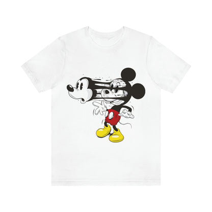 Losing Face Mickey, Unisex Jersey Short Sleeve Tee