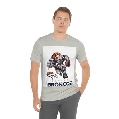 Denver Colorado Football Sports Team Unisex Jersey Short Sleeve Tee