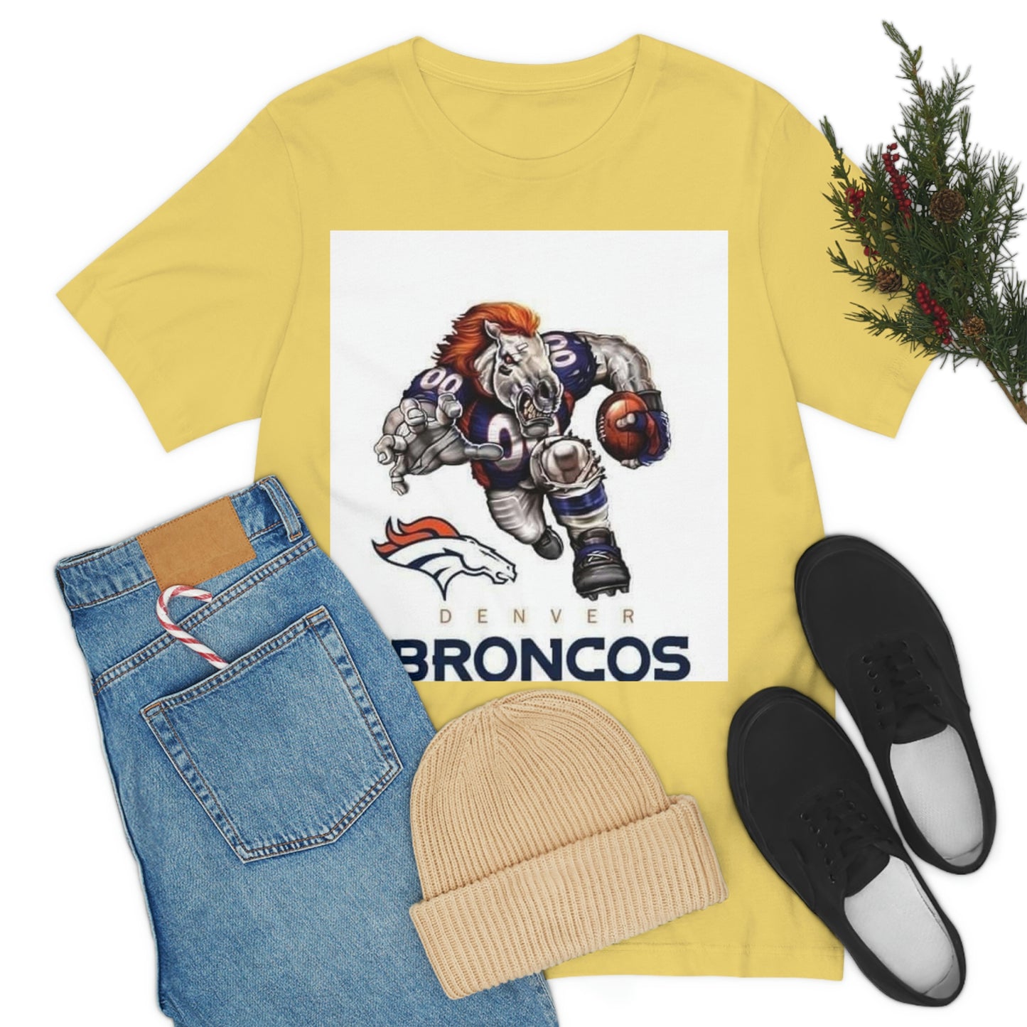 Denver Colorado Football Sports Team Unisex Jersey Short Sleeve Tee