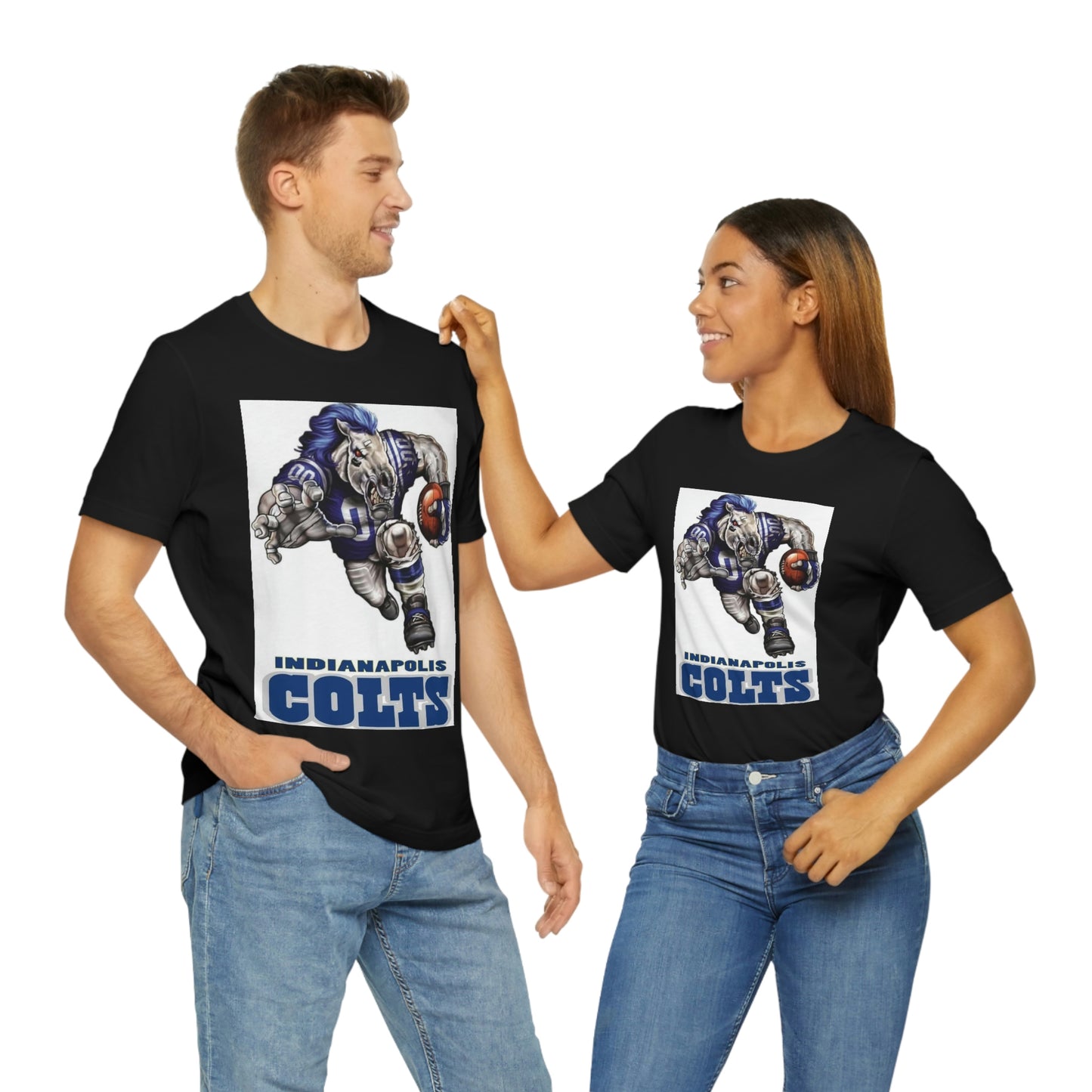 Indianapolis Football Sports Team Unisex Jersey Short Sleeve Tee