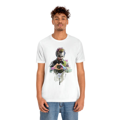 Man Who Stole Our Hearts, Joker Unisex Jersey Short Sleeve Tee