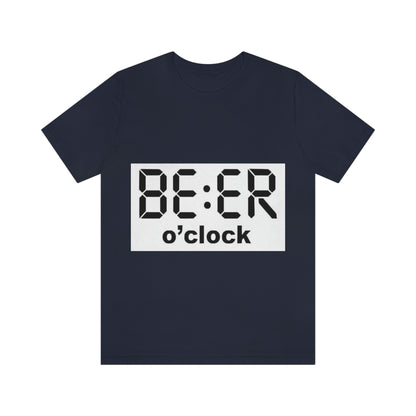 Beer O' Clock, , Unisex Jersey Short Sleeve Tee