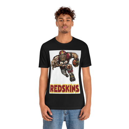 Redskins Football Sports Team Jersey Short Sleeve Tee