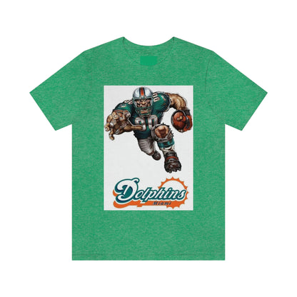 Miami Florida Football Sports Team Unisex Jersey Short Sleeve Tee