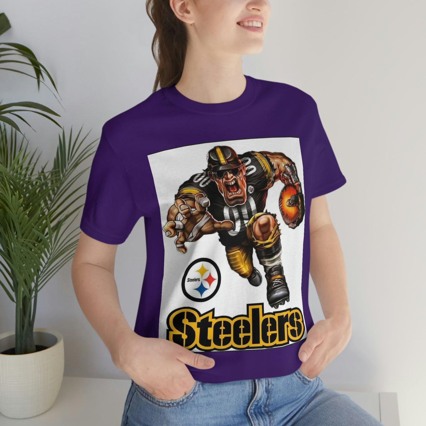 Pittsburgh Pennsylvania Football Sports Team Unisex Jersey Short Sleeve Tee