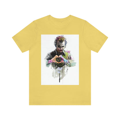 Man Who Stole Our Hearts, Joker Unisex Jersey Short Sleeve Tee