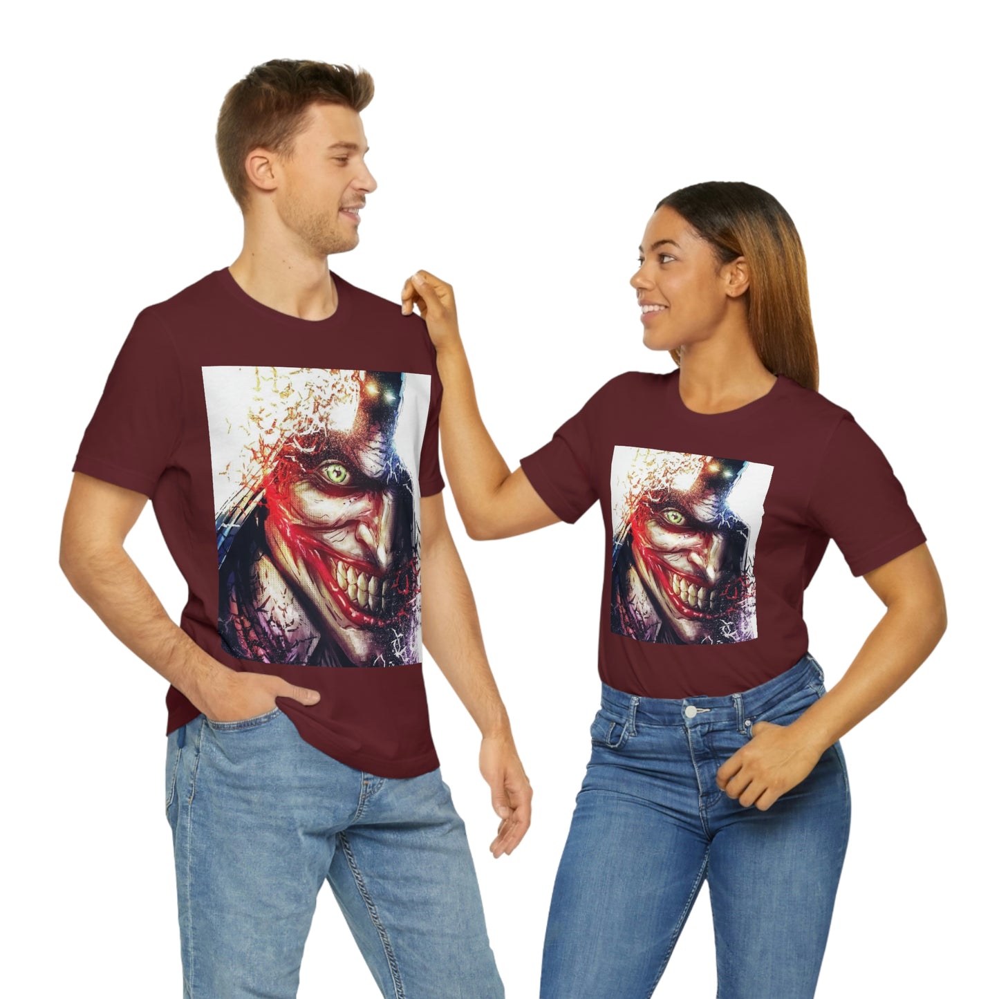 Classic Superhero Bad Guy Unisex Jersey Short Sleeve Tee