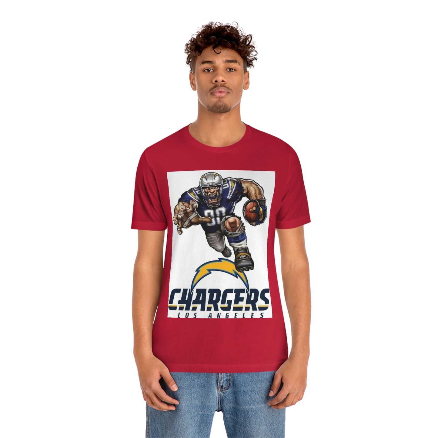 Los Angeles Football Sports Team Jersey Short Sleeve Tee