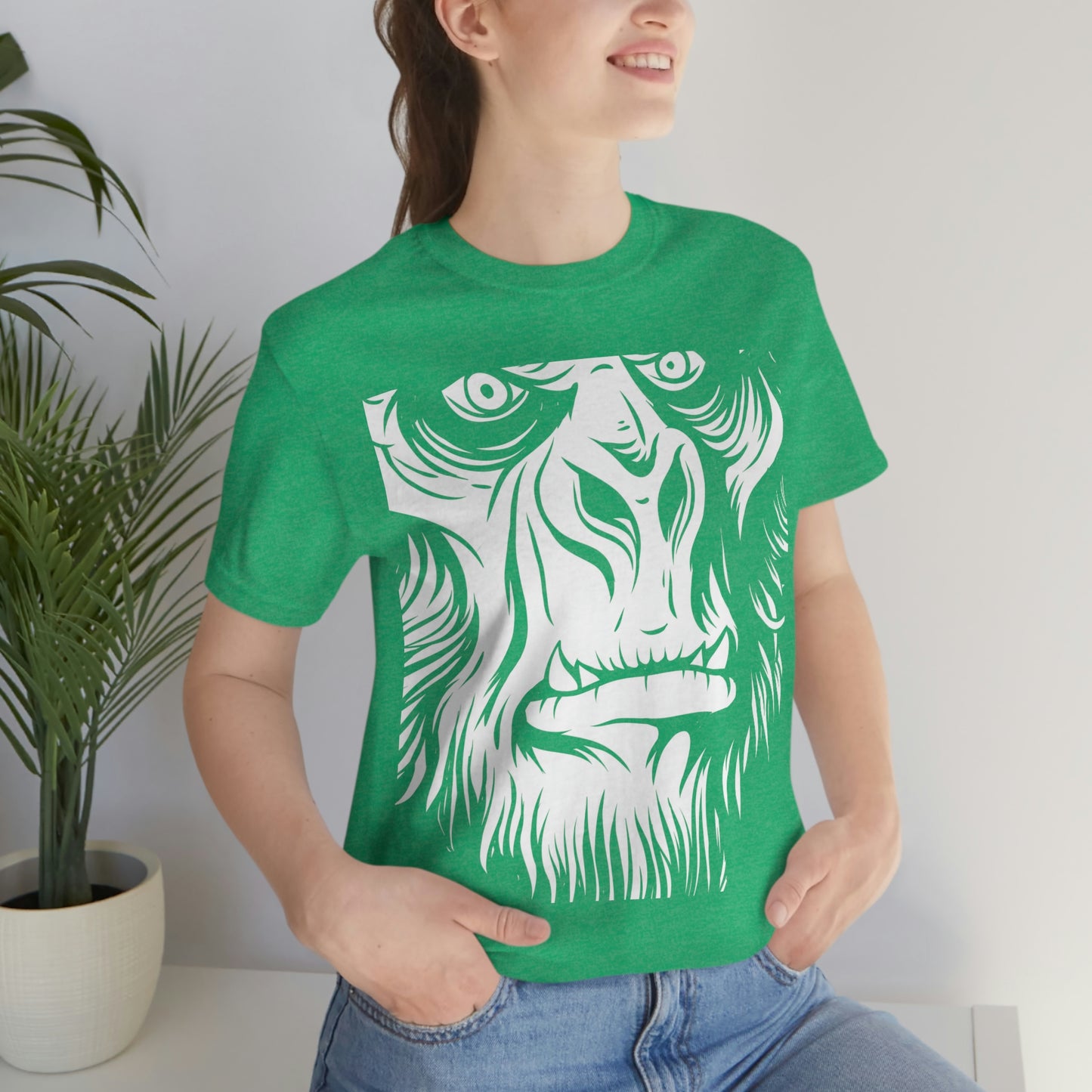 Sasquatch, Unisex Jersey Short Sleeve Tee