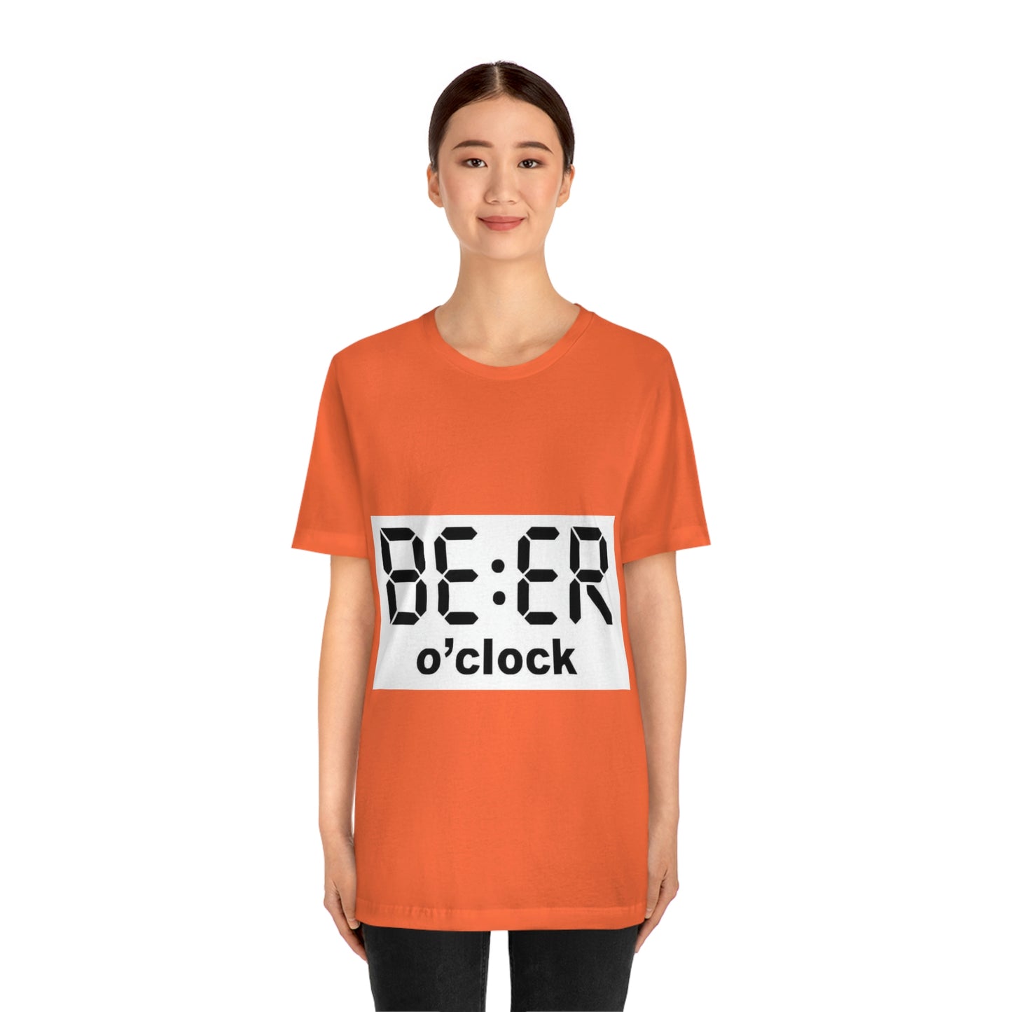 Beer O' Clock, , Unisex Jersey Short Sleeve Tee