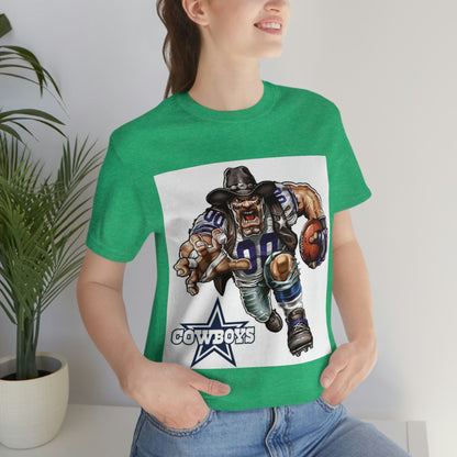 Dallas Texas Football Sports Team Unisex Jersey Short Sleeve Tee