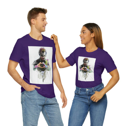 Man Who Stole Our Hearts, Joker Unisex Jersey Short Sleeve Tee