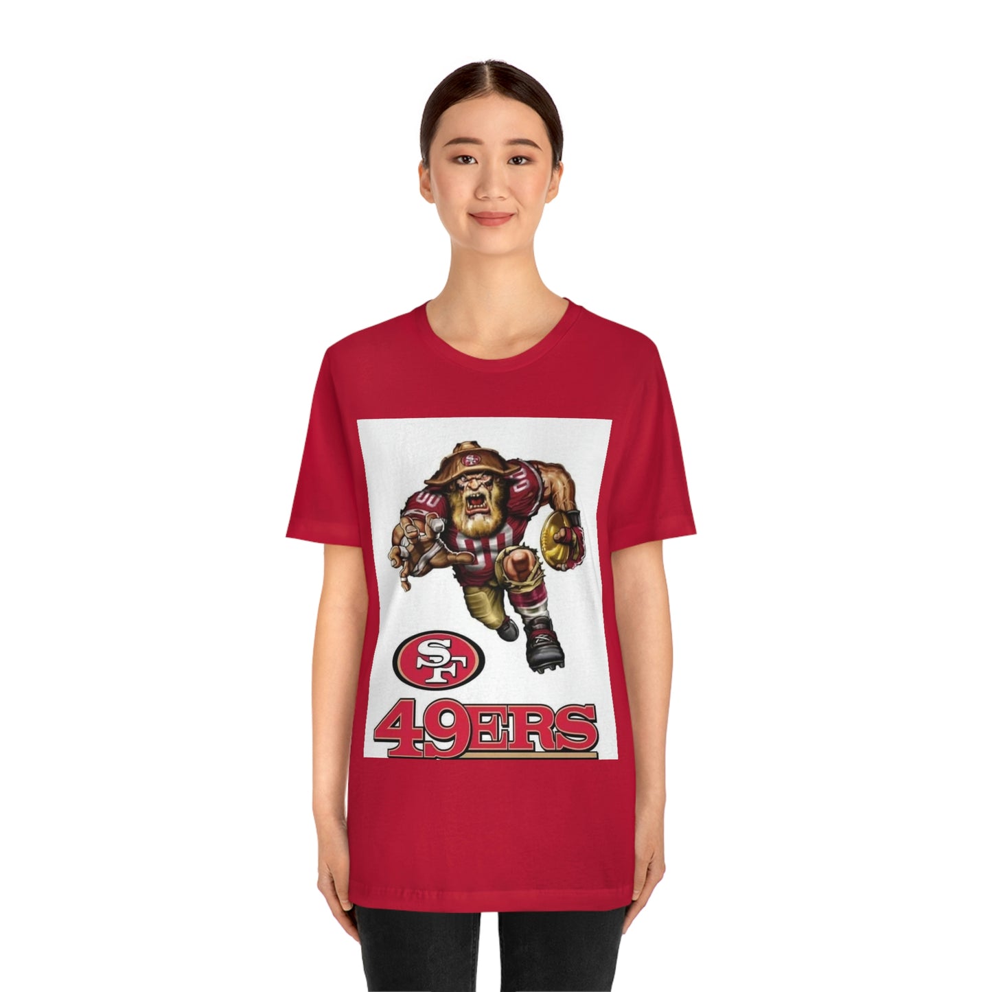 California 49ers Football Sports Team Jersey Short Sleeve Tee