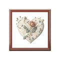 Intricate Hearts by Heron Lake Print 2 Jewelry Box