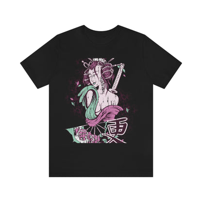 Geisha Girl, Unisex Jersey Short Sleeve Tee