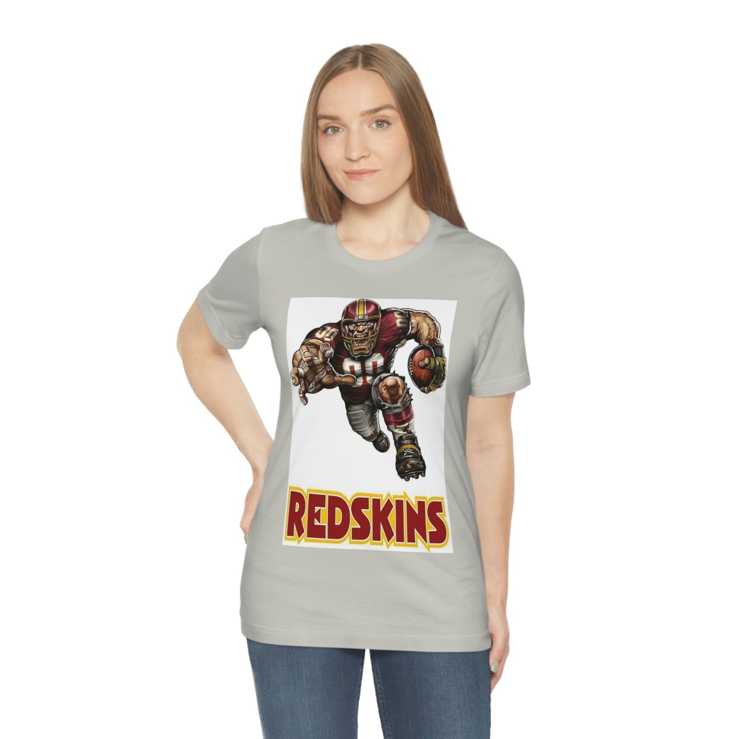 Redskins Football Sports Team Jersey Short Sleeve Tee